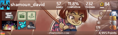 PSN Profiles card